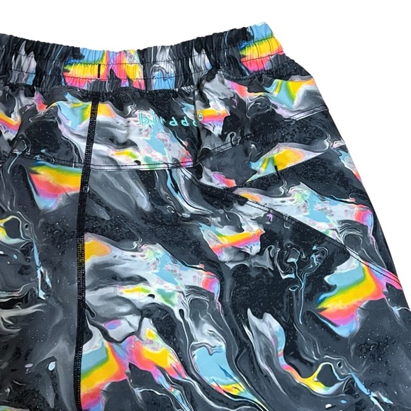 Birddogs Billy Wonkas Gym Shorts Lined 9" Elastic Waist Size Small Hybrid Short - Picture 3 of 8